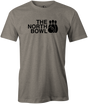 The North Bowl Pop Culture Bowling T-Shirt Gray