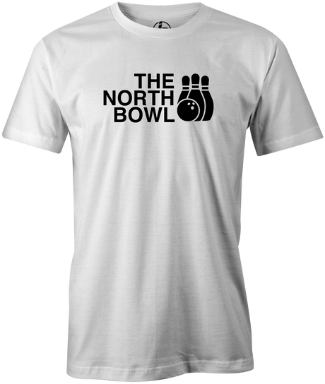 The North Bowl Pop Culture Bowling T-Shirt White