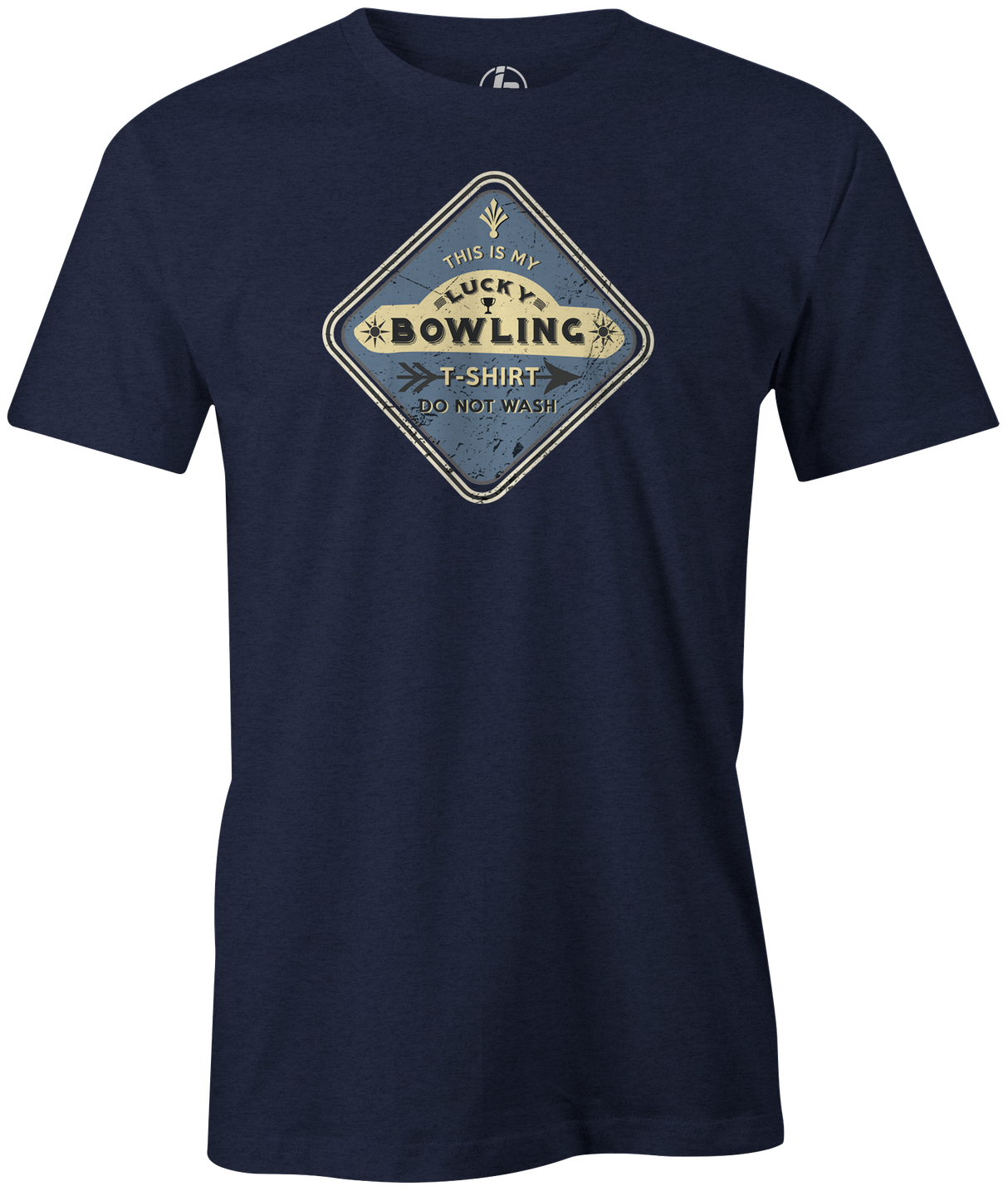 My Lucky Bowling T-Shirt Navy