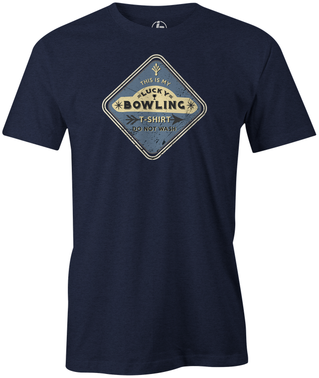 My Lucky Bowling T-Shirt Navy
