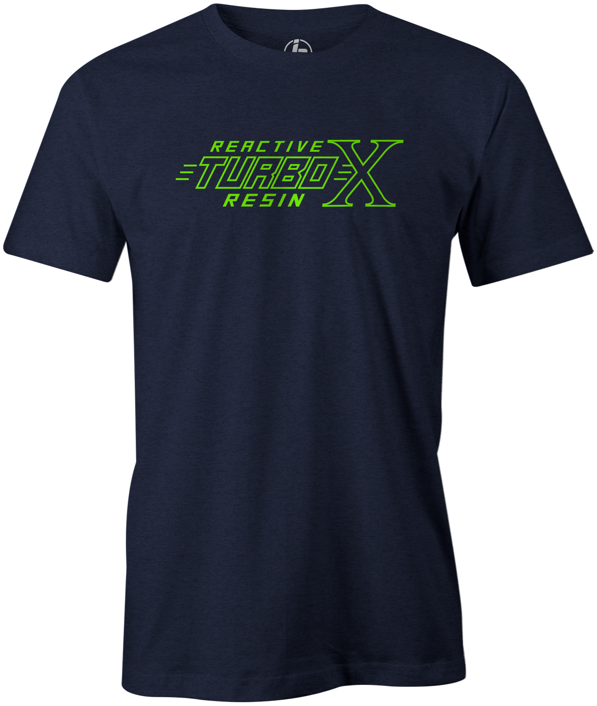 Turbo X Reactive Resin Men's T-Shirt, Navy, Bowling, bowling ball, ebonite, ebonite bowling, classic. vintage. old school, original, retro.