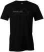 Virginia Men's State Bowling T-shirt, Black, Cool, novelty, tshirt, tee, tee-shirt, tee shirt, teeshirt, team, comfortable