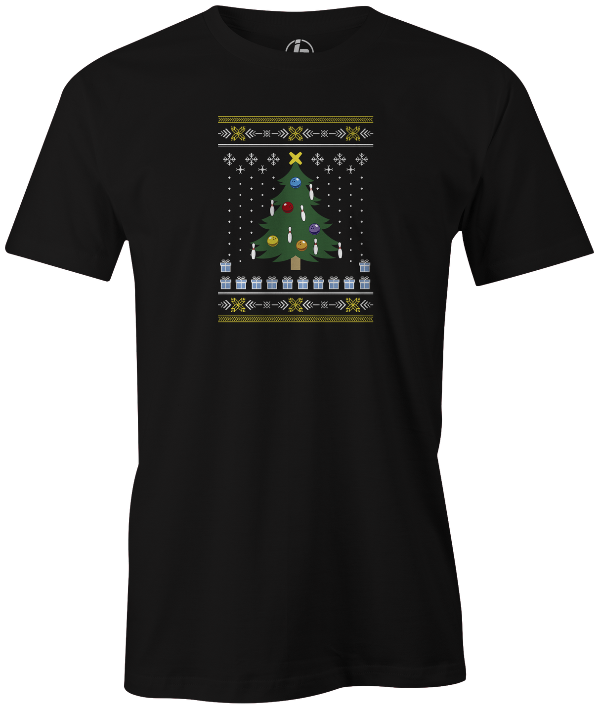 A Bowler's Christmas Tree Ugly T-Shirt