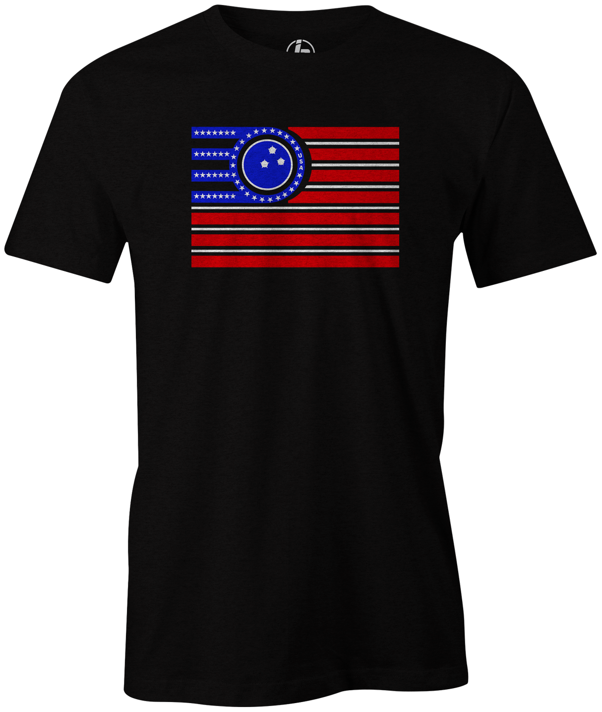 Bowlers Republic Bowling T-Shirt Black