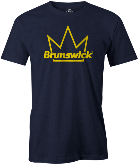Over the years the Brunswick brand has delivered so much to bowlers all over the world. Their experience has led to many amazing products. Pick up the Brunswick Bowling Crown Tee today! Navy