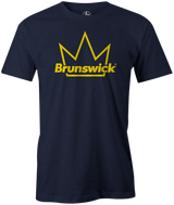 Over the years the Brunswick brand has delivered so much to bowlers all over the world. Their experience has led to many amazing products. Pick up the Brunswick Bowling Crown Tee today! Navy