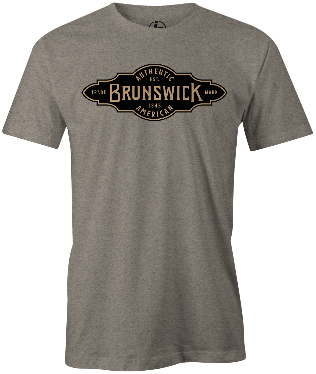 Brunswick trademark mens men's bowling tshirt tee shirt t shirt t-shirt league vintage retro big b team bowler