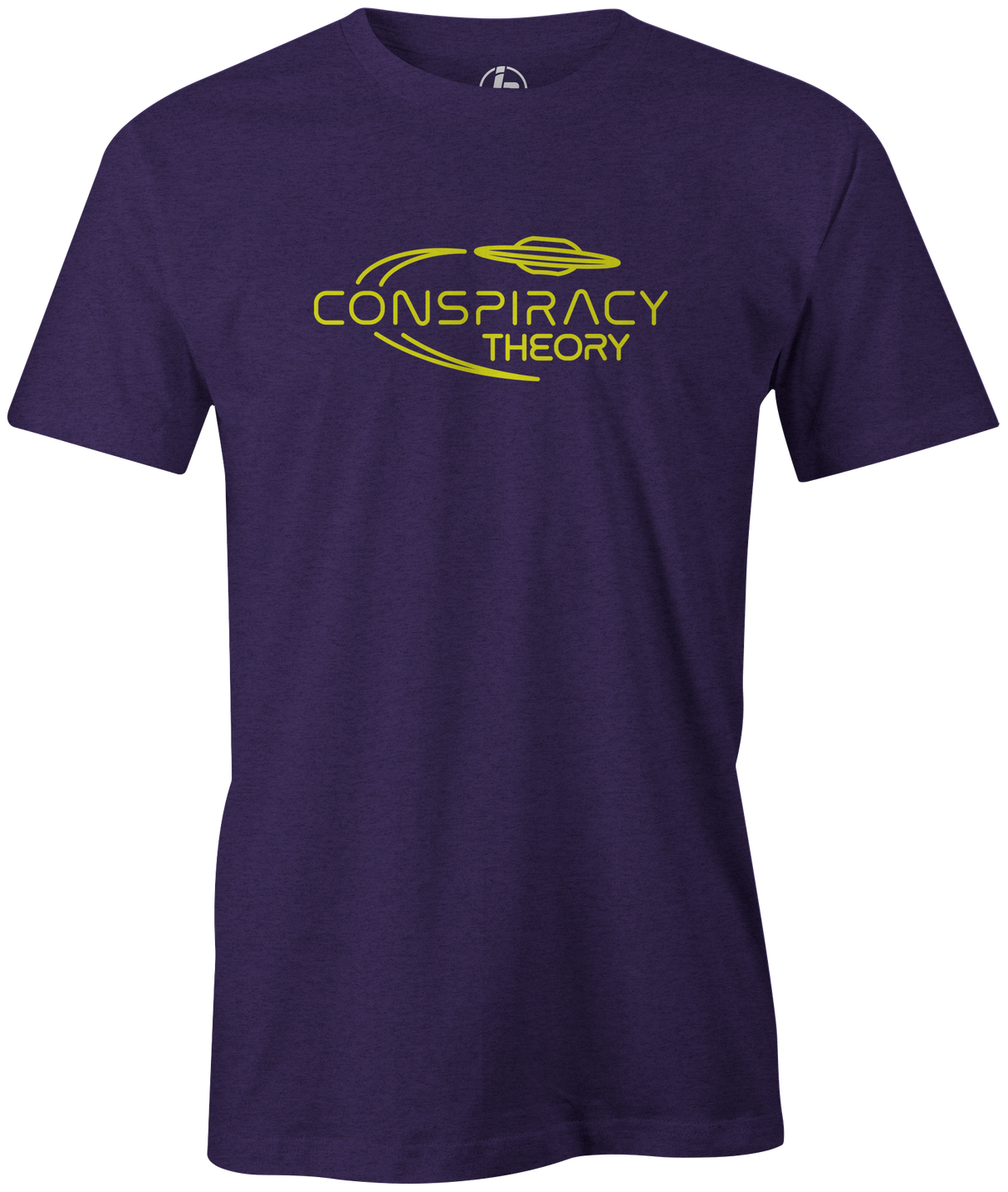 Radical Conspiracy Men's T-Shirt, Purple, bowling, bowling ball, tee, tee shirt, tee-shirt, t shirt, t-shirt, tees, league bowling team shirt, tournament shirt, funny, cool, awesome, brunswick, brand