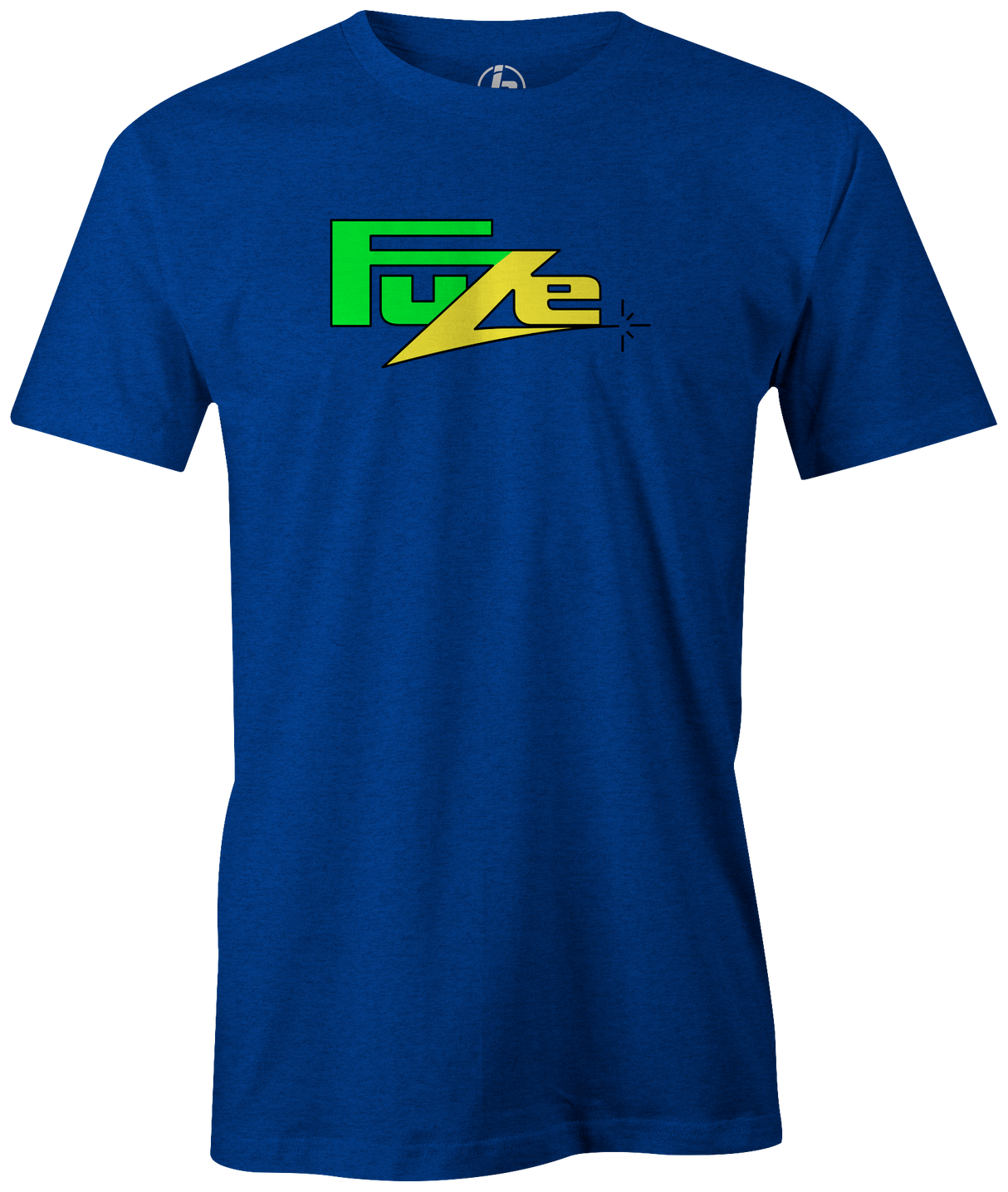 Re-live this old school ball with this Brunswick Fuze Ball logo T-shirt! tee shirt retro vintage old school bowling ball logo bowler tshirt. Bowlers league tshirts tees vintage retro ball logo team brc experience go bowling. Awesome cheap discounted on sale merchandise clothing at Inside Bowling.