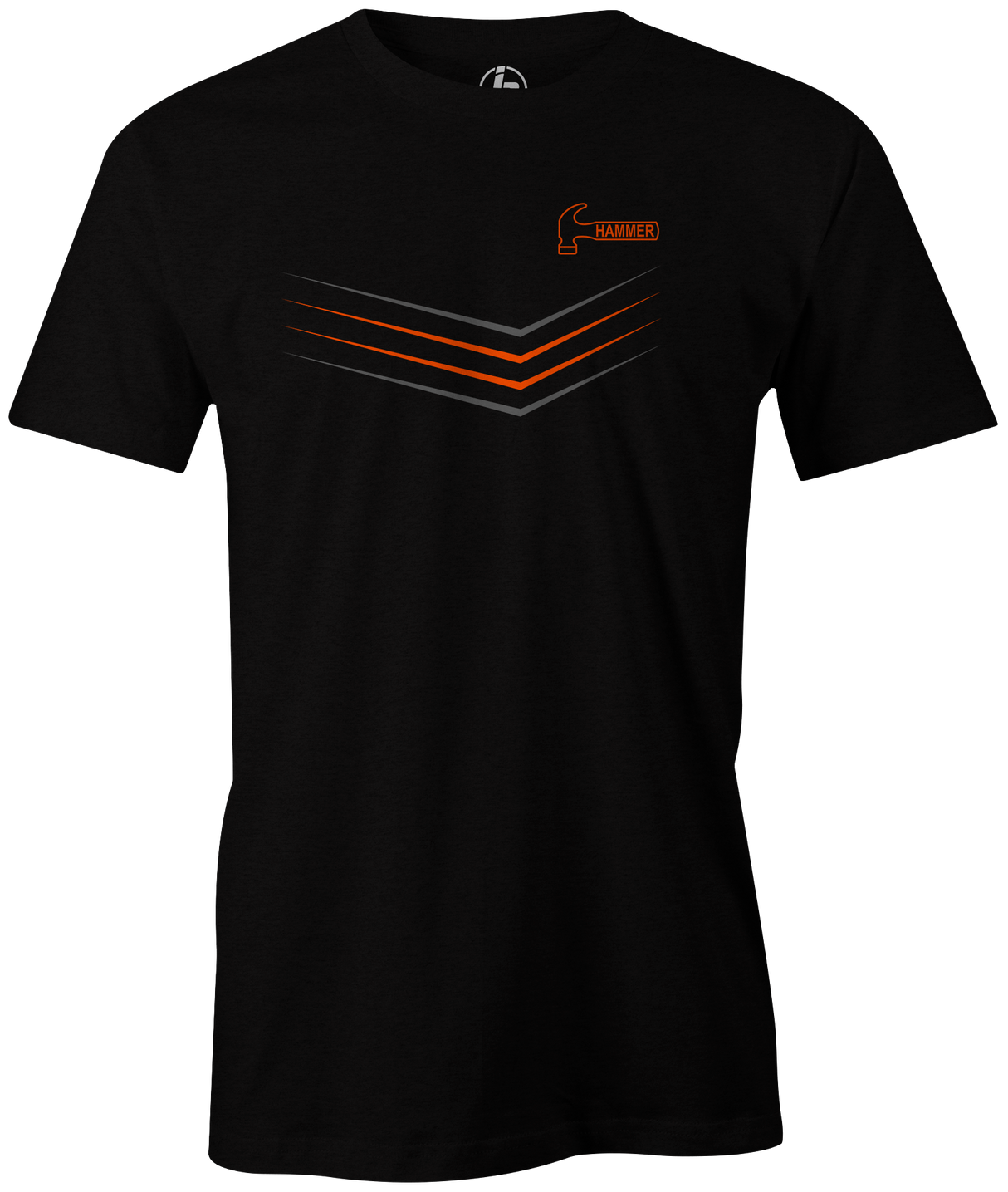 Hammer Sport! This new tee is the perfect shirt for any Hammer fan. Available in multiple colors.  Hit the lanes in this awesome Hammer t-shirt and show everyone that you are a part of the team!  Tshirt, tee, tee-shirt, tee shirt, Pro shop. League bowling team shirt. PBA. PWBA. USBC. Junior Gold. Youth bowling. Tournament t-shirt. Men's. Bowling Ball. Bill O'Neill.