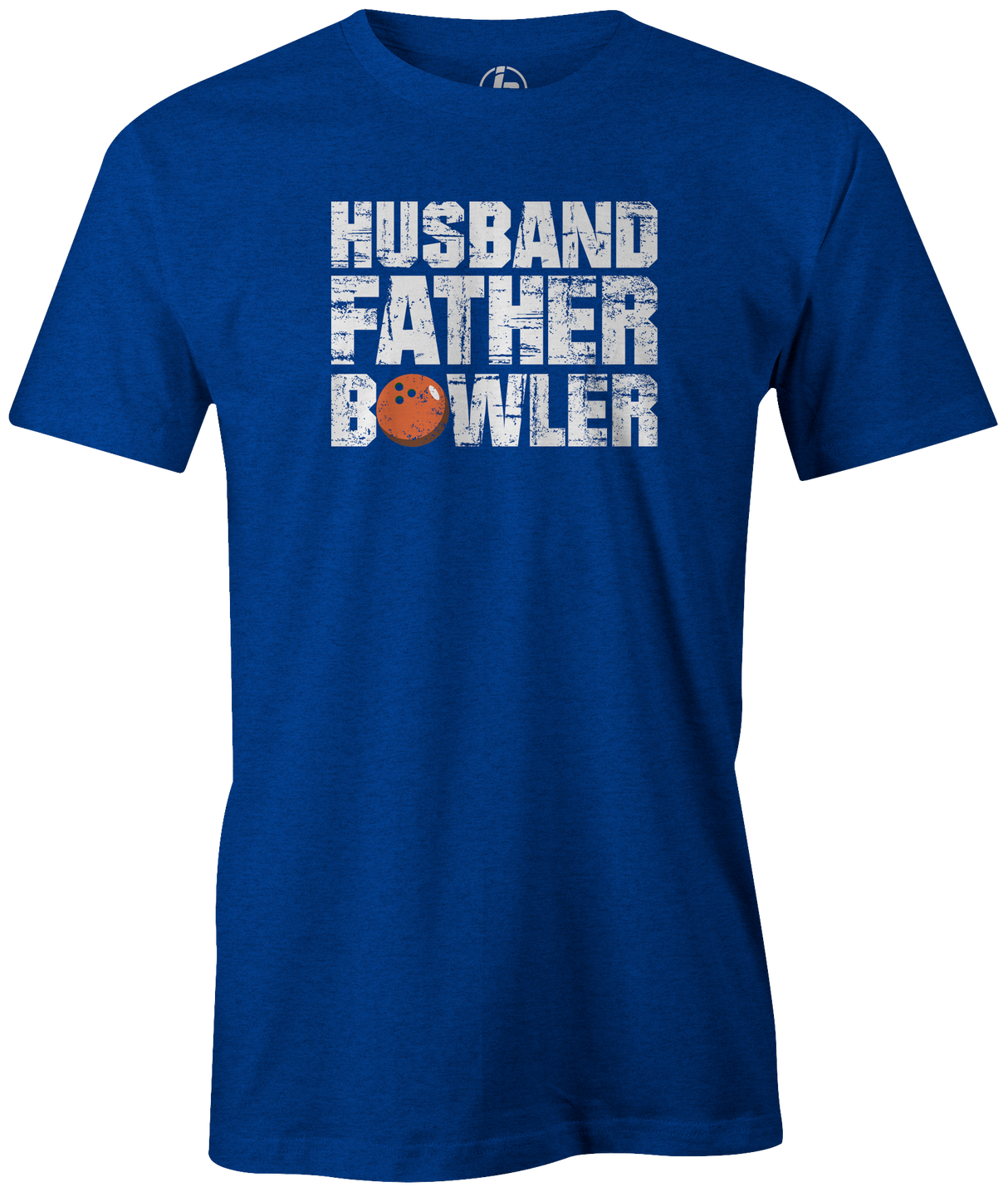 Husband, Father, Bowler Men's Bowling shirt, blue, tee, tee-shirt, tee shirt, apparel, merch, cool, funny, vintage, father's day, gift, present, cheap, discount, free shipping.