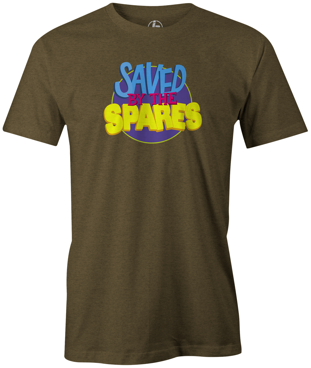 It's never been more true...Spares are KEY. Your game will be Saved By The Spares! Saved By the Bell tshirt tee t-shirt. Zack Morris, Kelly Kapowski, AC Slater, Screech Powers, Lisa Turtle, Jesse Spano, Mr. Belding. Bowling League Night Spares Strikes gutter friends family bowler funny novelty tv television 80s 90s teen. army green