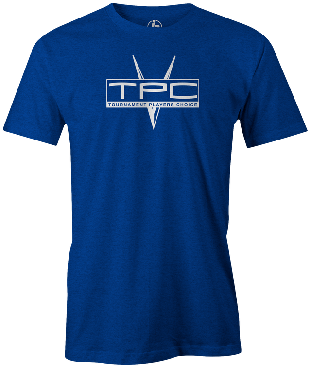 TPC | Ebonite Tournament Players Choice. Retro, vintage, old school bowling ball.  This is the perfect gift for any Ebonite fan or bowler. Tshirt, tee, tee-shirt, tee shirt, Pro shop. League bowling team shirt. PBA. PWBA. USBC. Junior Gold. Youth bowling. Tournament t-shirt. Men's.