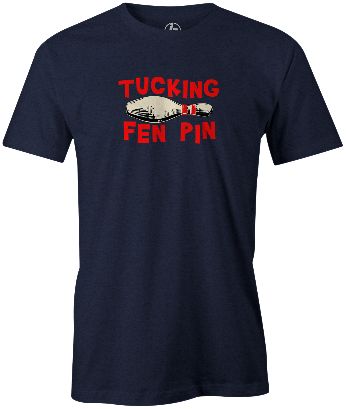Right-handers know it well and hate it the most...dang Ten Pin! Bowling tee, tee-shirt, tshirt, t-shirt. Bowling league shirt. Fucking Ten Pin. Tucking Fen Pin. Bowlers hate the ten pin.