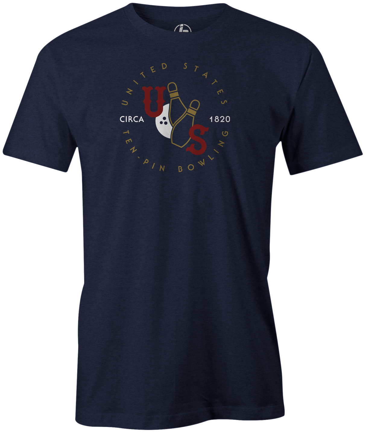 70 million people in the United States love bowling... United States Ten Pin Bowling est 1820! ! Join the elite club of bowlers in America. Patriotic bowling shirt. Bowling tee, tee-shirt, tshirt, t-shirt. USA. Bowling league shirt. Team bowling shirt. Navy