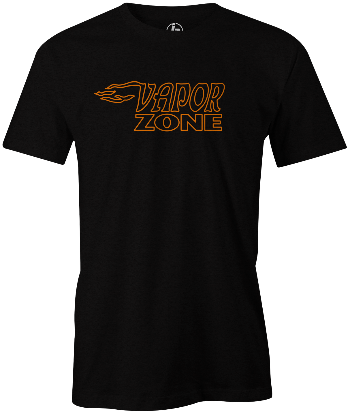 vapor zone bowling tee shirt purple black gray bowlers brunswick classic danger