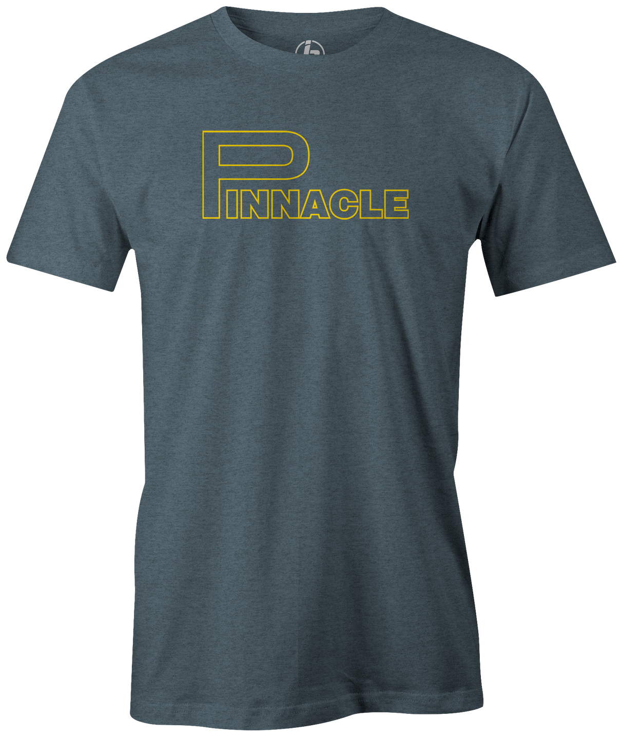 Re-live this old school ball with this Ebonite Pinnacle logo T-shirt! Grab this awesome shirt and hit the lanes! Tshirt, tee, tee-shirt, tee shirt, Pro shop. League bowling team shirt. PBA. PWBA. USBC. Junior Gold. Youth bowling. Tournament t-shirt. Men's. Bowling Ball.
