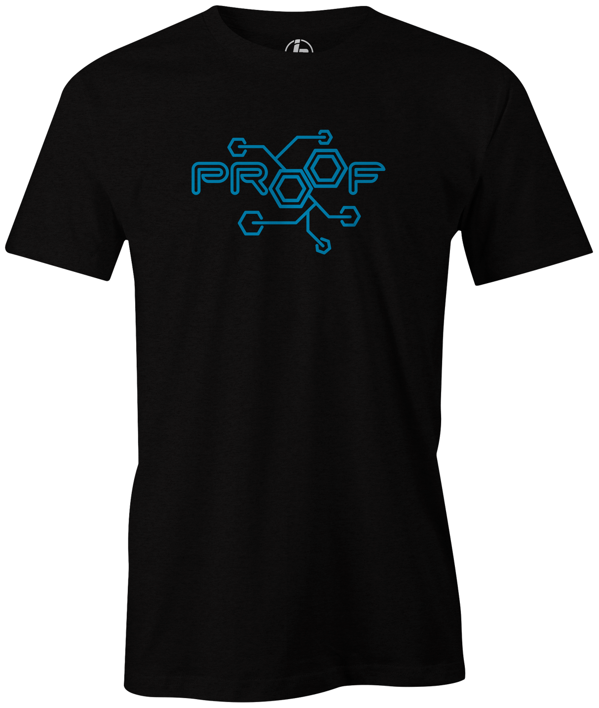 Track Proof Men's T-shirt, Black, bowling, bowling ball, bowling ball brand, t shirt, t, tee, tee-shirt, tees, league bowling team shirt, tournament shirt, cool, awesome, vinage, logo, pba, pwba.