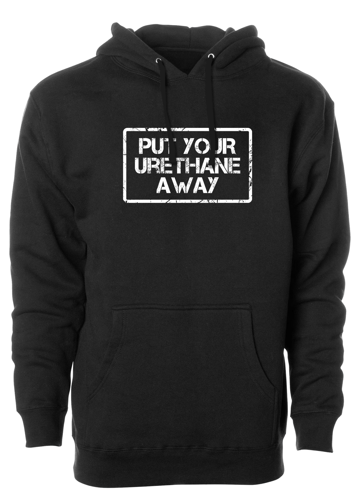 For all the Urethane haters out there...Put it AWAY! Do you love urethane bowling balls, but the people on your pair hate it when you use it and push all the oil down the lane. Warn them in plenty of time with this "Put Your Urethane Away." Tshirt, tee, tee-shirt, tee shirt, Pro shop. League bowling team shirt. PBA. PWBA. USBC. Junior Gold. Youth bowling. Tournament t-shirt. Men's. Funny. Cool. Retro. Throwback. Bowling Ball.