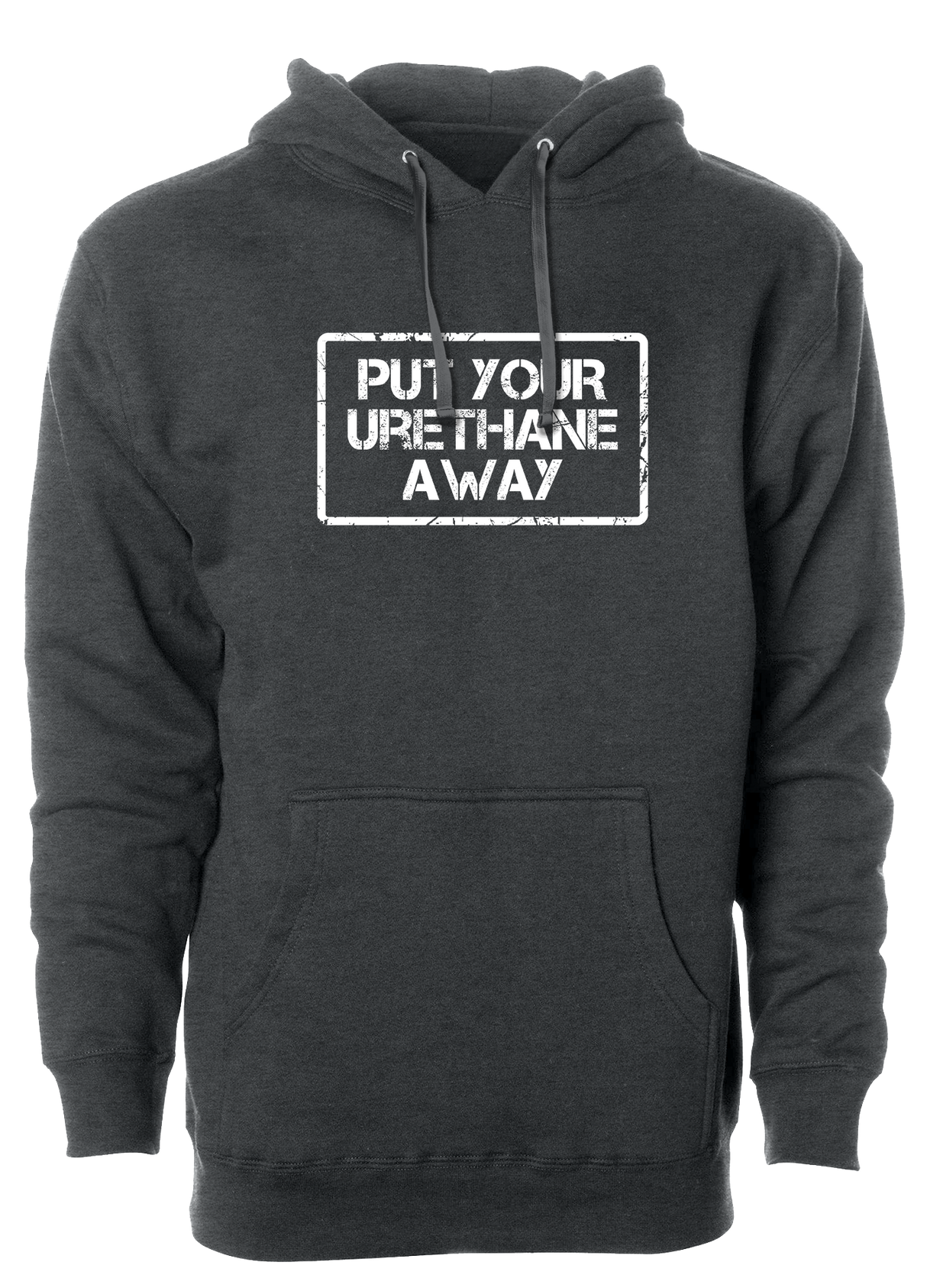 For all the Urethane haters out there...Put it AWAY! Do you love urethane bowling balls, but the people on your pair hate it when you use it and push all the oil down the lane. Warn them in plenty of time with this "Put Your Urethane Away." Tshirt, tee, tee-shirt, tee shirt, Pro shop. League bowling team shirt. PBA. PWBA. USBC. Junior Gold. Youth bowling. Tournament t-shirt. Men's. Funny. Cool. Retro. Throwback. Bowling Ball.