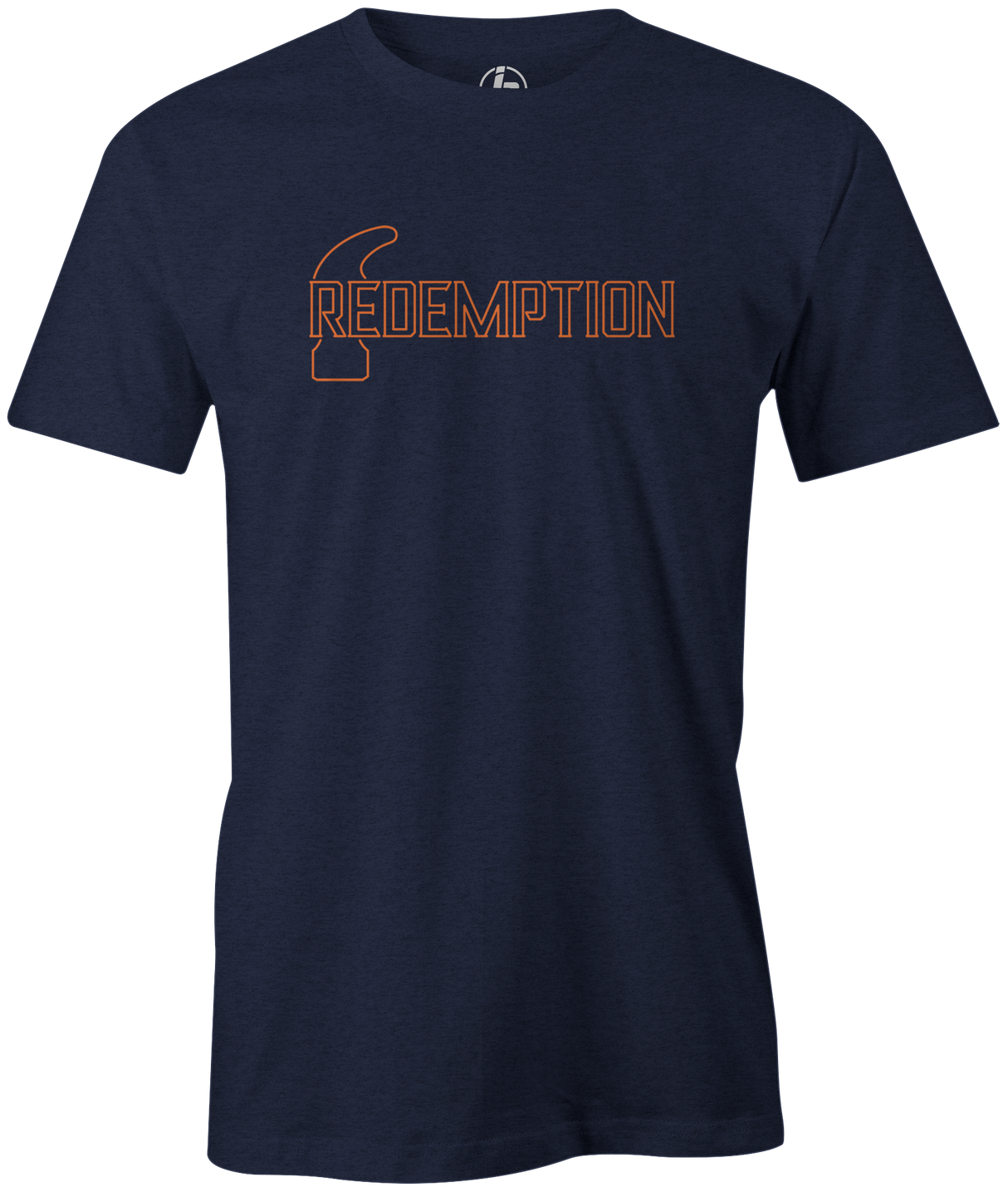 Hammer Redemption Men's T-Shirt, Navy, bowling ball, new, bill oneill, winner, pba, t shirt, tee, tee-shirt, tees, hammer bowling, league bowling team shirt, tournament shirt, pba, pwba