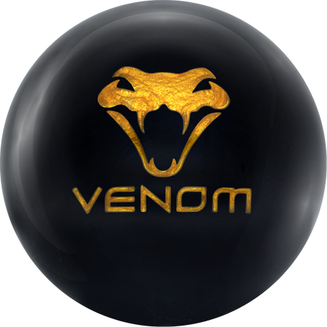 Introducing the Black Venom™, a bold upgrade to the already incredible Venom™ line. This uncompromising new addition features the latest Leverage™ cover technology from the Jackal Ambush, modified for maximum performance on moderate oil volume. Inside Bowling Pro Shop offers the best selection of bowling balls online.