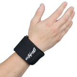 KR Strikeforce Flexx Wrist Support * Versatile Neoprene construction helps to relieve tendonitis pain * Holds warmth to keep muscles loose * Color: Black * One size