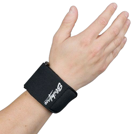 KR Strikeforce Flexx Wrist Support * Versatile Neoprene construction helps to relieve tendonitis pain * Holds warmth to keep muscles loose * Color: Black * One size