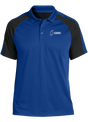hammer-white-tournament-polo-royal-black bowl bowling shirt league tournament bowler shirt
