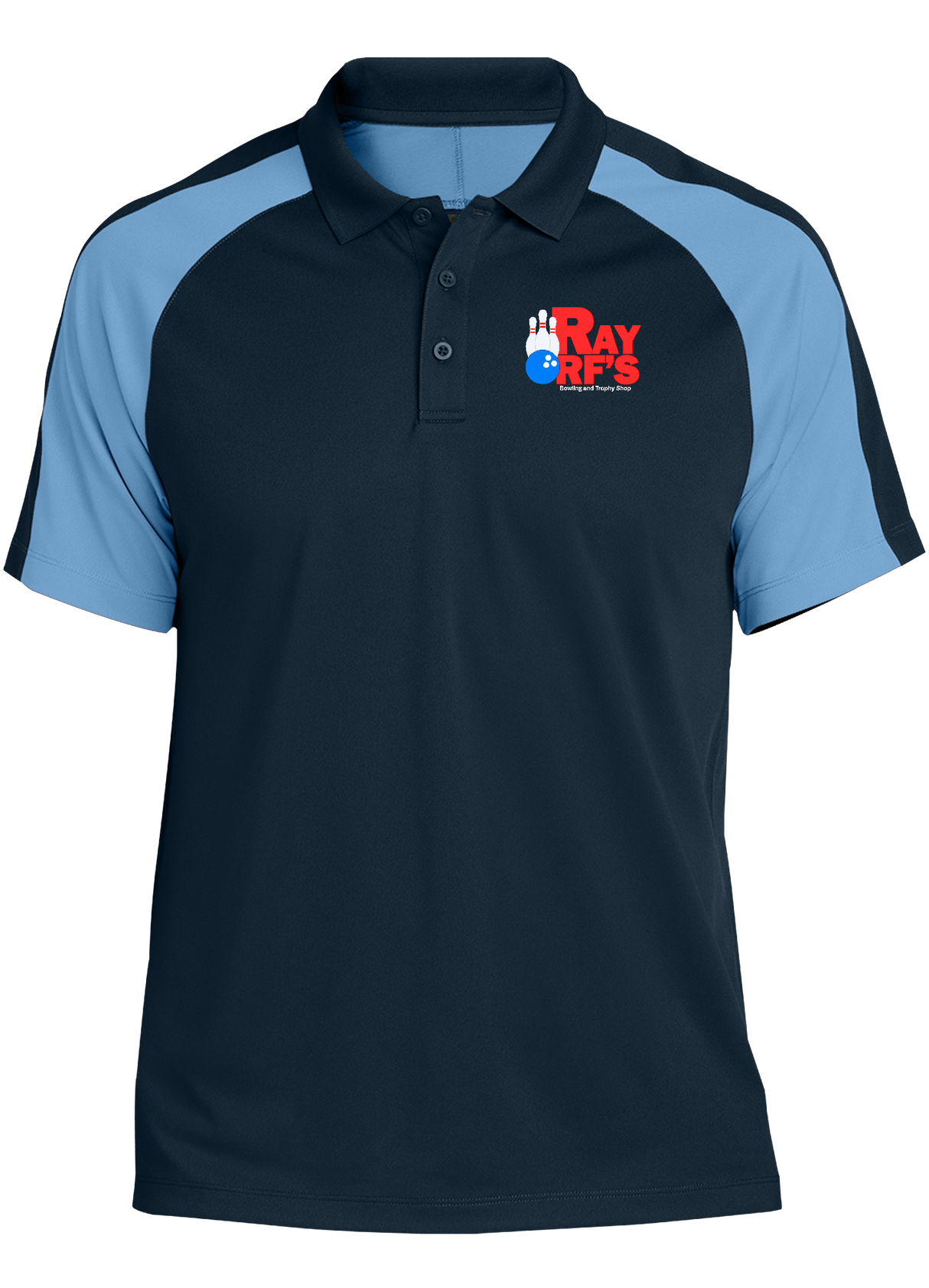 ray-orfs-tournament-polo bowl bowling shirt league tournament bowler shirt