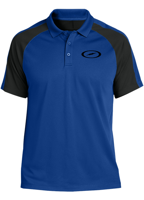storm-bolt-tournament-polo-royal-black bowl bowling shirt league tournament bowler shirt