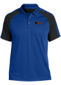 hammer-tournament-polo-royal-black bowl bowling shirt league tournament bowler shirt
