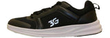 3G Kicks II Black Unisex Bowling Shoes