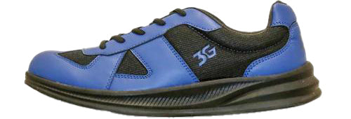 3G Kicks II Black/Blue Unisex Bowling Shoes