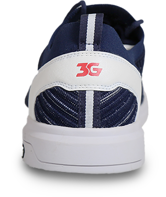 3G Ascent Blue Bowling Shoes * Featuring our new Rise outsole. This lightweight outsole won't sacrifice durability as it's a blown rubber outsole. * Authentic Clarino Microfiber sole matched with our new 3G grooved heel on the slide foot. * Fixed durable rubber with 3G grooved heel on the traction foot for maximum leverage. * Fly knit upper with 3d molded ribbing for extreme comfort with a molded heel stabilizer.