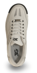 3G Racer White/Holo Bowling Shoes Our new 3G Racer features a high-quality design developed through extensive research and testing. This is the most advanced interchangeable performance shoe in the Tour Line to date! Available in two different colors to match your style on the lanes.