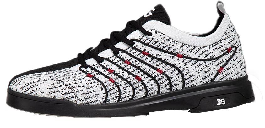 3G Ascent II White Unisex Bowling Shoes