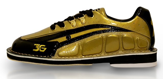 3G Belmo Tour S Gold Black Bowling Shoes Inside Bowling