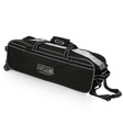 Storm 3 Ball Tournament Triple Roller Travel Tote Black Bowling Bag suitcase league tournament play sale discount coupon online pba tour