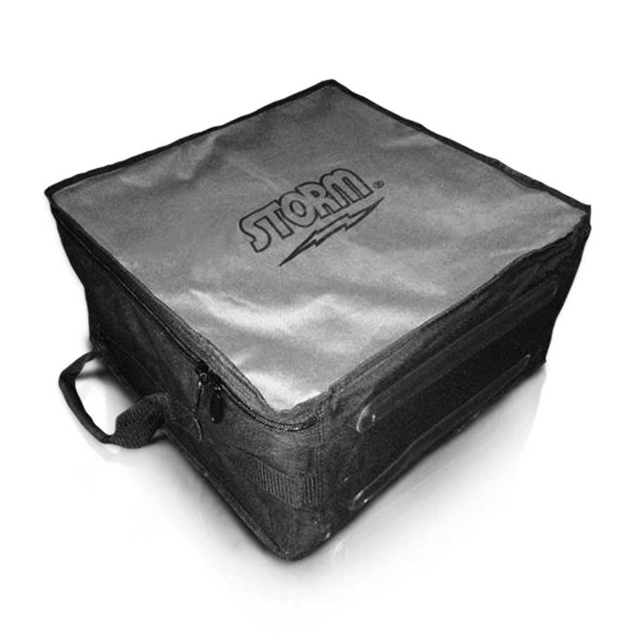 Storm 4-Ball Case Box Black/Grey Tote suitcase league tournament play sale discount coupon online pba tour