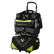Motiv Vault 4 Ball Roller Grey/Lime Bowling Bag suitcase league tournament play sale discount coupon online pba tour