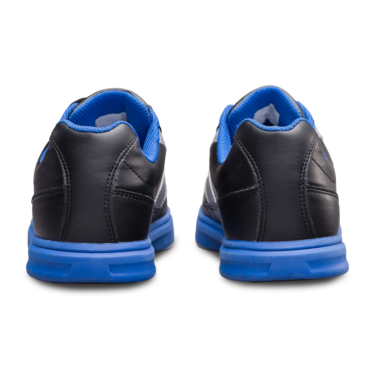 Brunswick Renegade Black/Royal Youth Bowling Shoes * Performance synthetic uppers * Extra-light molded EVA outsold * Pure slide microfiber slide soles on both shoes * Foam padded collar and tongue * Superior slide immediately * 