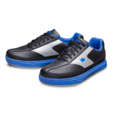 Brunswick Renegade Black/Royal Youth Bowling Shoes * Performance synthetic uppers * Extra-light molded EVA outsold * Pure slide microfiber slide soles on both shoes * Foam padded collar and tongue * Superior slide immediately * 