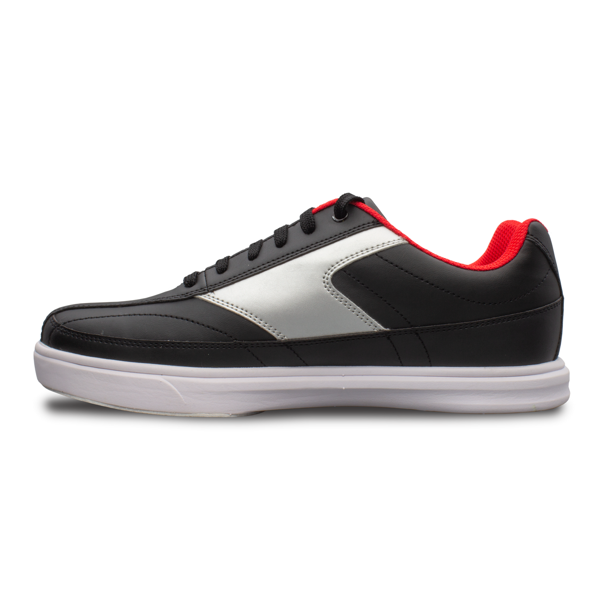 Brunswick Renegade Black/Red Bowling Shoes * Performance synthetic uppers * Extra-light molded EVA outsole * Extremely comfortable * Pure slide microfiber slide soles on both shoes * Foam padded collar and tongue * Superior slide immediately *  * 