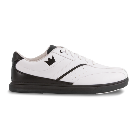 Brunswick Vapor White/Black Bowling Shoes * Performance synthetic uppers * Foam padded collar and tongue * Extra-light molded EVA outsole * Pure slide microfiber slide soles on both shoes * Superior slide immediately *  * 