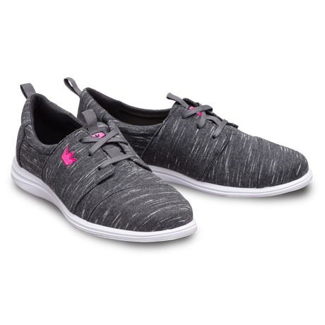 Brunswick Envy Charcoal Women's Bowling Shoes * Premium materials * Light-weight rubber outsoles * Pure slide microfiber slide soles on both shoes * Foam padded collar and tongue * Superior slide immediately *  * 