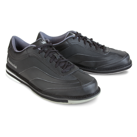 Brunswick Rampage Black Bowling Shoes * Sleek synthetic upper * Molded EVA insole for comfort and performance * Extreme cushion comfort with Ortholite footbed * Convenient ATOP dial lacing system *  * 