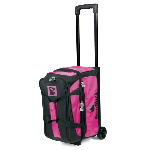 brunswick blitz pink bowling bag best price online special discount inside bowling shoe compartment rolling suitcase travel bag for touraments open play league teammate storm roto hammer brunswick coupon code holiday