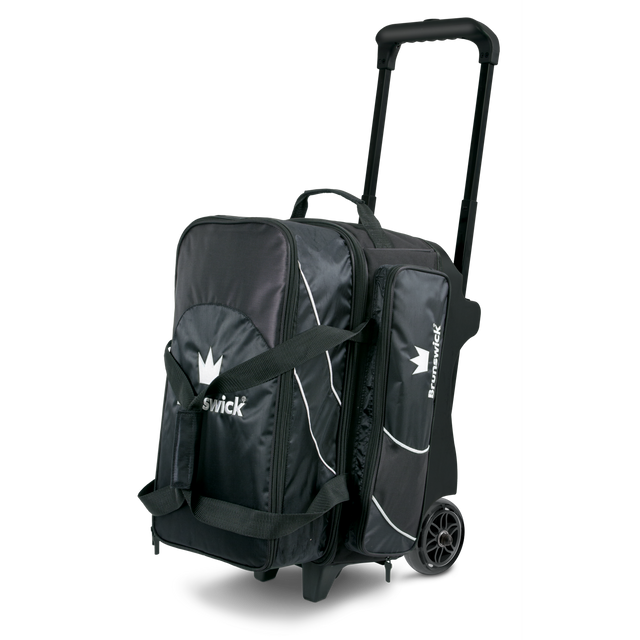 brunswick 2 ball roller edge bowling bag travel suitcase league tournament play sale discount coupon online pba tour