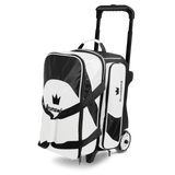 brunswick 2 ball roller charger bowling bag travel suitcase league tournament play sale discount coupon online pba tour edge white bags